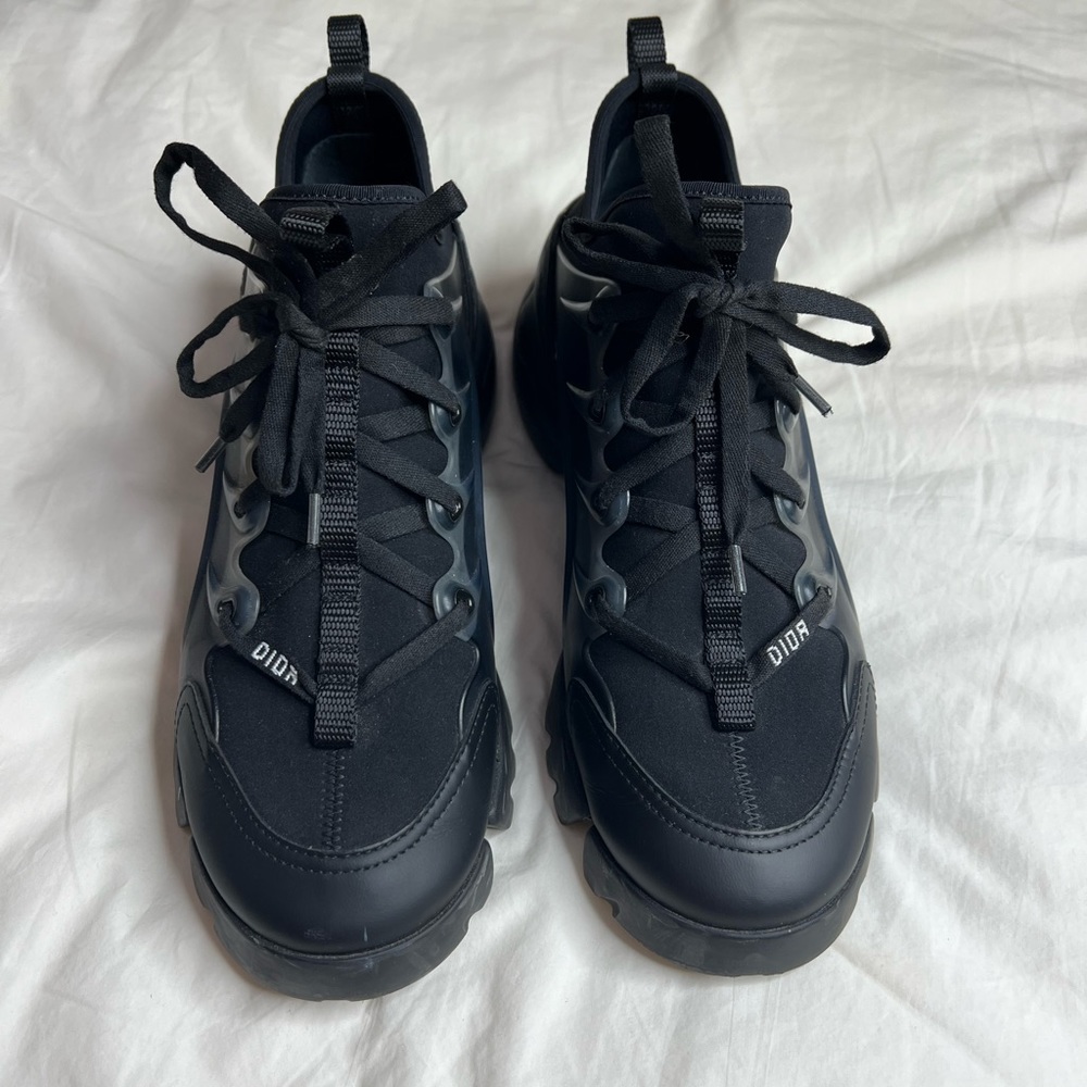 DIOR Black Technical D-Connect Sneakers Size 7/37 - preowned